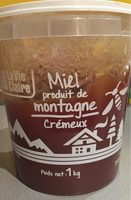 Miel produit de montagne crémeux