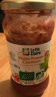 Purée pomme cranberry