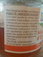 Miel d'oranger