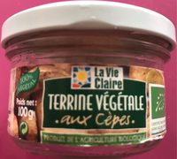 Terrine végétale aux cèpes