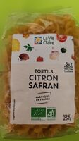 Pates saveurs du monde tortils citron safran