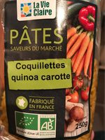 Coquillettes quinoa carotte