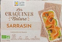 Les craquines nature sarrasin