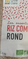Riz complet rond