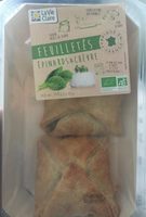 Feuilletes epinards et chevre