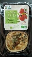 Les petites tartes poireaux saumon