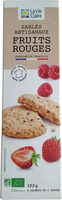 Sablés aux fruits rouges