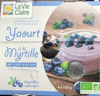 Yaourt à la myrtille