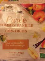 Purée pommes vanille