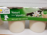 Yaourt vanille au lait de chèvre