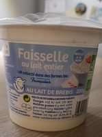 Faisselle au lait entier de brebis
