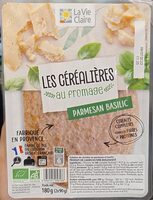 Galette de céréales Parmesan Basilique