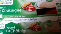 Yaourt à la châtaigne