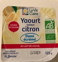 Yaourt saveur ctron