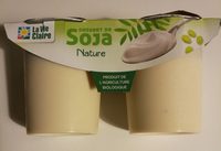 Dessert de soja nature
