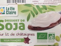 Dessert de soja à la chataigne