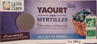 Yaourt aux Myrtilles au Lait de Brebis
