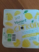 Yaourt saveur citron