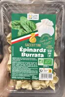 Saccottini épinards burrata