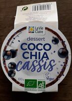 Dessert coco chia cassis