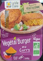Vegetal burger curry