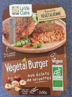 Vegetal burger noisettes