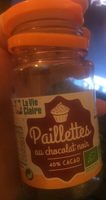 Paillettes au chocolat noir