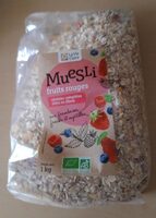 Muesli fruits rouges