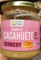 Beurre de cacahuète crunchy