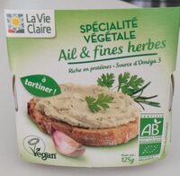Spécialités végétale ail et fines herbes