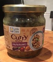 Curry jaune d’aubergines