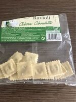 Ravioli chevre ciboulette