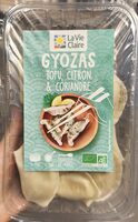 Gyozas tofu, citron & coriandre
