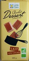 Chocolat dessert 40% cacao