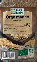 Orge mondé précuit