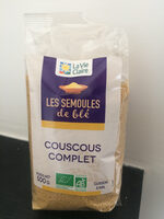 LES SEMOULES de blé COUSCOUS COMPLET