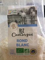 Riz rond blanc