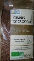 Graines de Gascogne lin brun