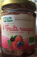 Confiture extra 4 fruits rouges