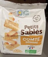 Petits sablés comté sésame