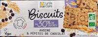 Biscuits Avoine & pépites de chocolat