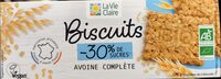 Biscuits Avoine Complète