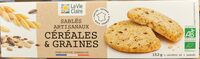 Sablés céréales et graines