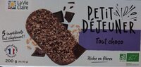 Petit déjeuner tout choco