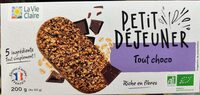 Petit déjeuner tout choco