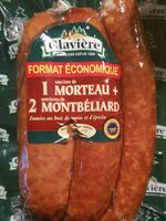 Saucisses 1 Morteau + 2 Montbeliard