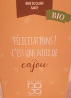 Noix de cajou salée