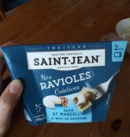 Box ravioles, sauce St Marcelin & noix du Dauphiné