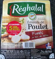 Émincés de poulet fumés au bois de hêtre