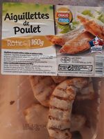 Aiguillettes de poulet rôties